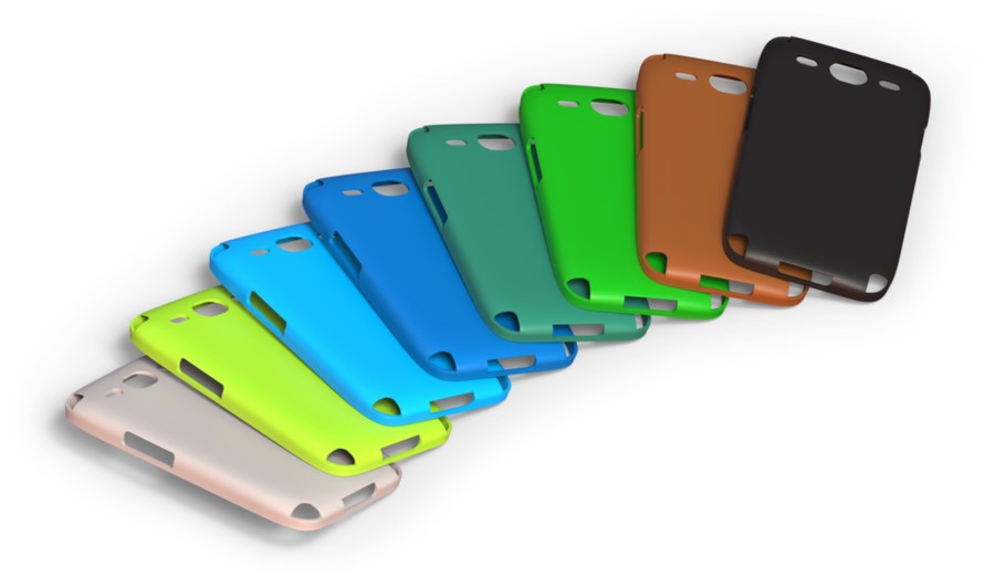 Puzdro na mobil v rôznych farbách