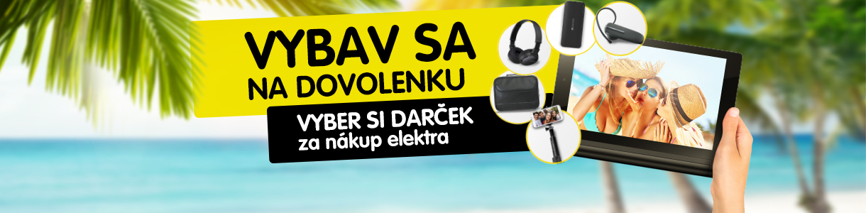 Vybav sa na dovolenku a vyber si k tomu darček