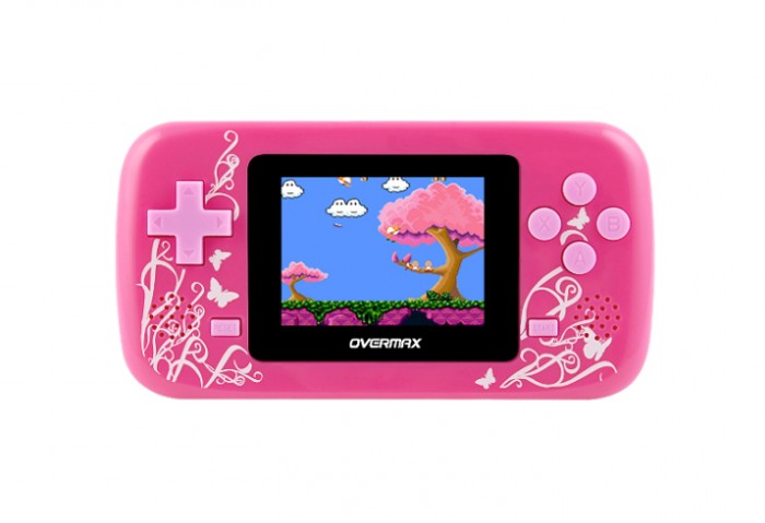 OverMax portable console, 101 her, 2.5'' LCD