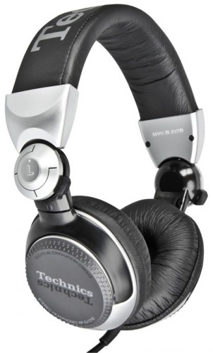 Sluchátka Panasonic RP-DJ1210E-S, černo-stříbrná
