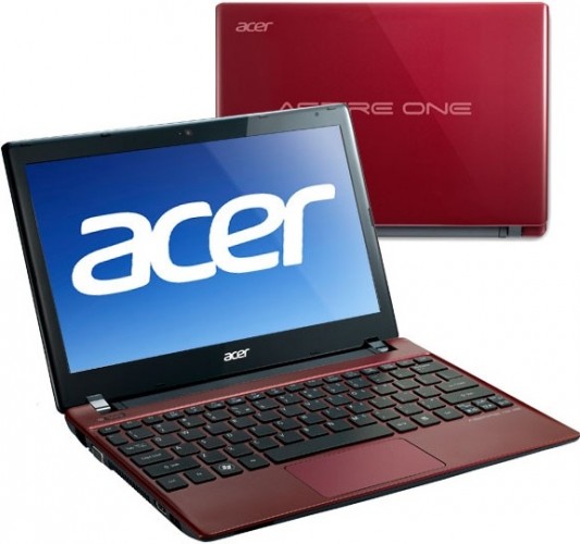 Acer Aspire One 756-B847Crr červená (NU.SH4EC.001)