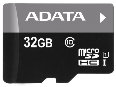 ADATA Micro SDHC Premier 32GB UHS-I AUSDH32GUICL10-R