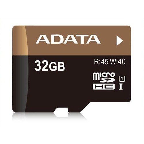 ADATA MicroSDHC karta 32GB UHS-I U1 + SD adaptér