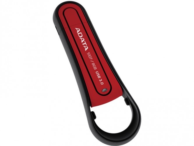 ADATA S107 8GB, USB 3.0, červený