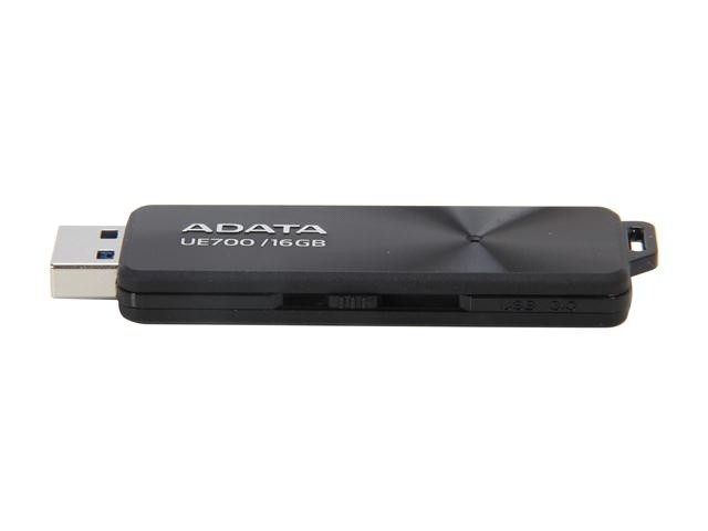 ADATA UE700 16GB, USB 3.0, čierna