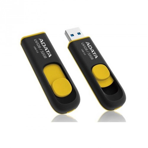 ADATA UV128, 32GB, čierny/žltý