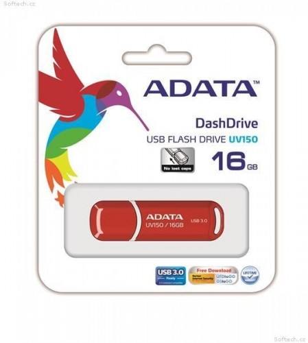 ADATA UV150 16GB (AUV150-16G-RRD) červený