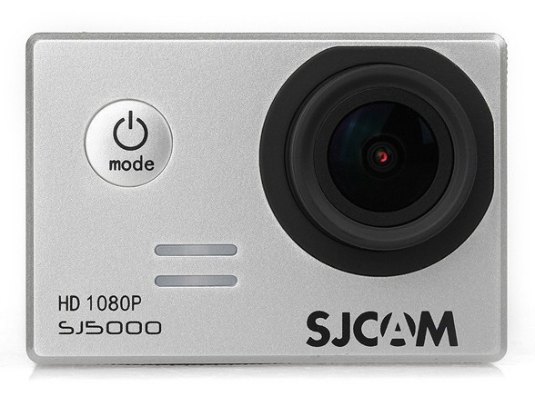 Akčná kamera SJCAM SJ5000 + kopa príslušenstva, biela