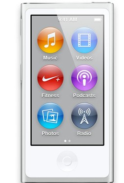 Apple iPod nano 16GB - Silver (MD480HC/A)