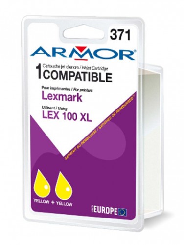 Armor náplň, Lexmark bi-pack (LEX100XL Y) K10190R1