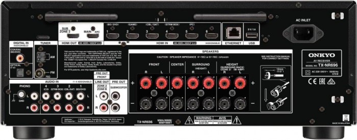 AV receiver ONKYO TX-NR696/čierny
