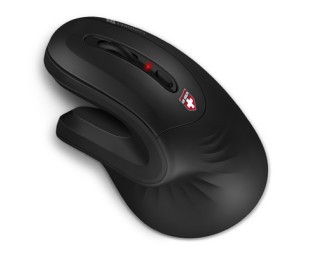 Bezdrôtová myš CONNECT IT CMO-2900-BK, ergonomická, čierna POUŽIT