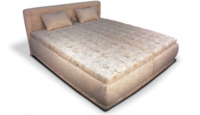 Čalúnená posteľ Harmonie 160x200,vrátane matracov,roštu a úp