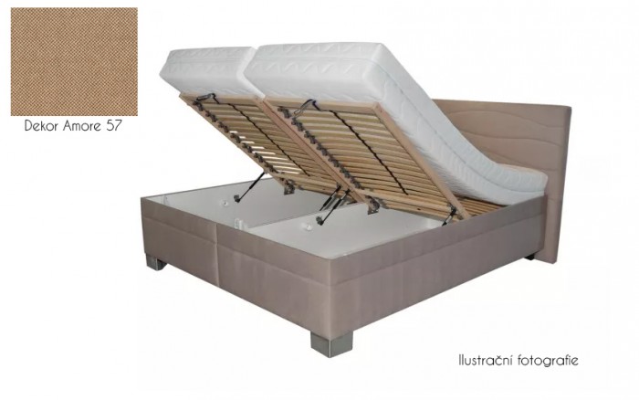 Čalúnená posteľ Windsor 160x200 cm