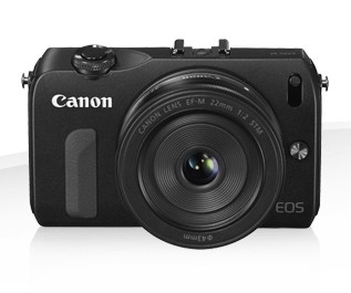 Canon EOS M Black + EF-M 22 + Adapter