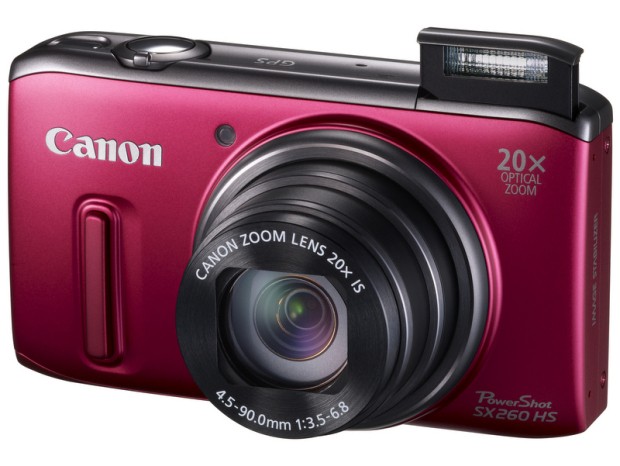 Canon POWERSHOT SX 260 HS Red