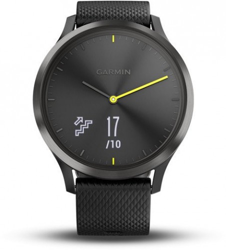 Chytré hodinky Garmin Vívomove Optic Šport L, čierna