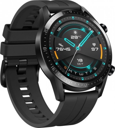 Chytré hodinky Huawei Watch GT2, čierna POUŽITÉ, NEOPOTREBOVANÝ