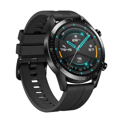 Chytré hodinky Huawei Watch GT2, čierna POUŽITÉ, NEOPOTREBOVANÝ