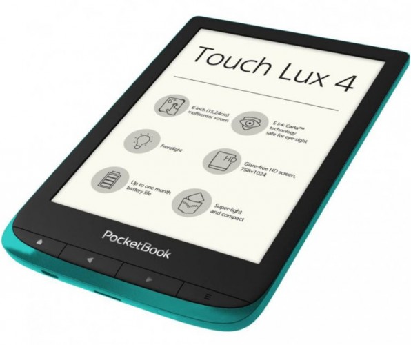 E-book POCKETBOOK 627 Touch Lux 4, Emerald