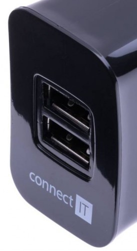 Connect IT CI-463 napájací adaptér 3,1A čierny BAL POŠKODENÝ