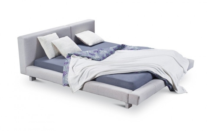 Cubito - rám postele, rošt, 2x matrac (200x200)