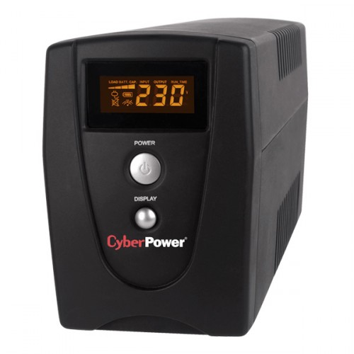 CyberPower Value SOHO LCD UPS 1000VA/550W, české zásuvky