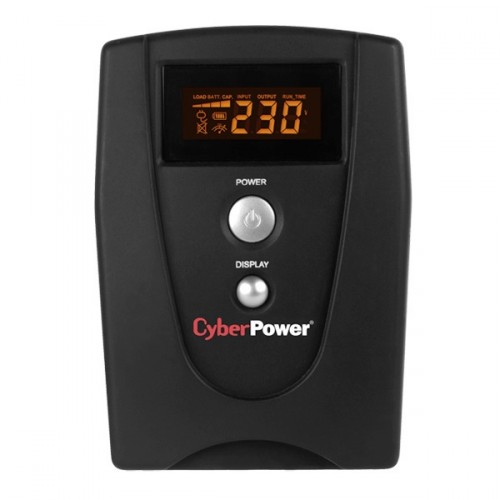 CyberPower Value SOHO LCD UPS 800VA/480W, české zásuvky