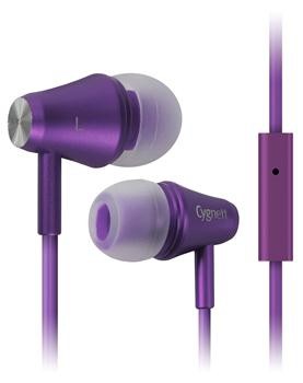 Cygnett Fusion II, Slúchadlá s mikrofónom - Purple
