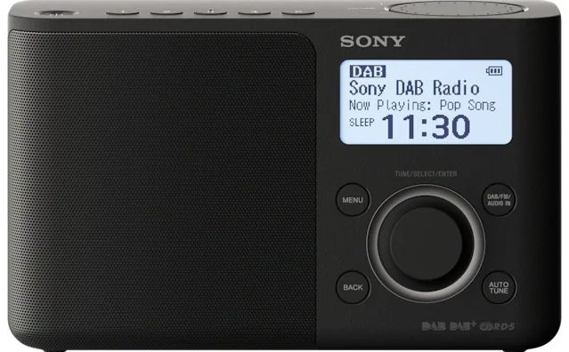 DAB+ rádio Sony XDR-S61DB, čierne