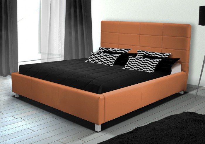 Čalúnená posteľ San Luis 180x200, s roštom a úp, bez matracov