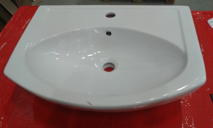 Roma 1 - kúpeľňová zostava s umývadlom (biela)