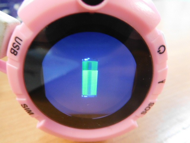 Detské smart hodinky GW600 s GPS, ružová, POUŽITÉ