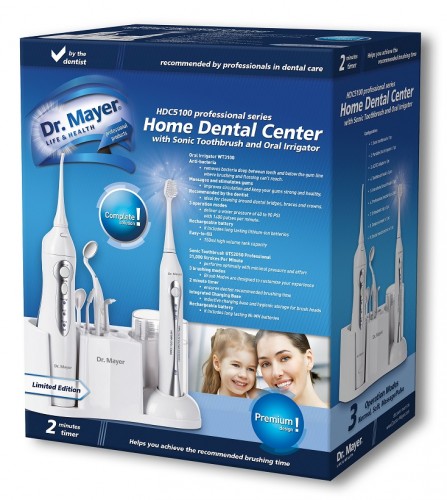 Elektrická zubná kefka s ústnou sprchou Dr. Mayer HDC5100