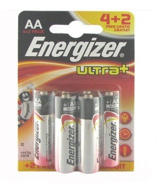 Energizer baterie Ultra AA 4+2