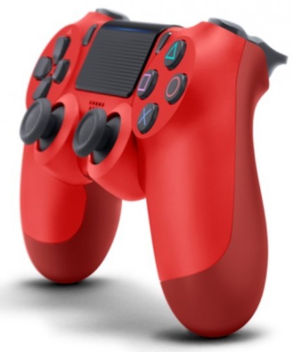 Gamepad Sony Dual Shock 4 pro PS4 v2 (PS719814153) červený POŠKOD