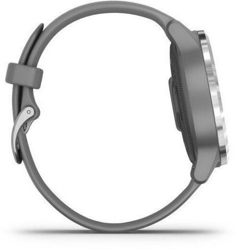 Chytré hodinky Garmin VívoActive 4S, strieborná/sivá