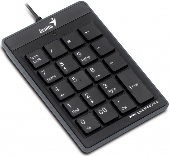 Genius NumPad i110 USB numerická, čierna
