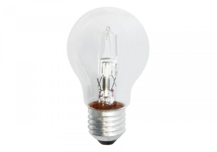 Halogénová žiarovka ECO CLASSIC, A60, E27, 70W, teplá biela