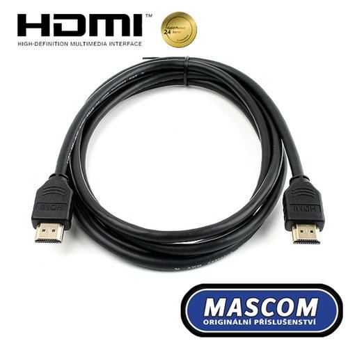 HDMI 1.4 High Speed,4K,ARC,Ethernet, pozlacené konektory,délka2m