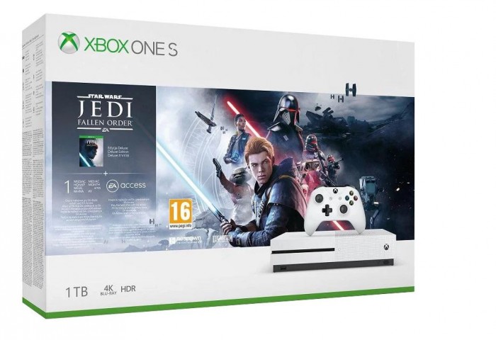 Herná konzola Microsoft XBOX ONE S 1TB + SW Jedi: Fallen Order