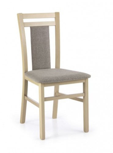 Jedálenská stolička Hubert 8 sivá, dub.