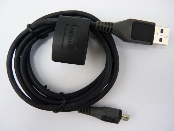 Kábel Micro USB na USB, 1,2m, čierna