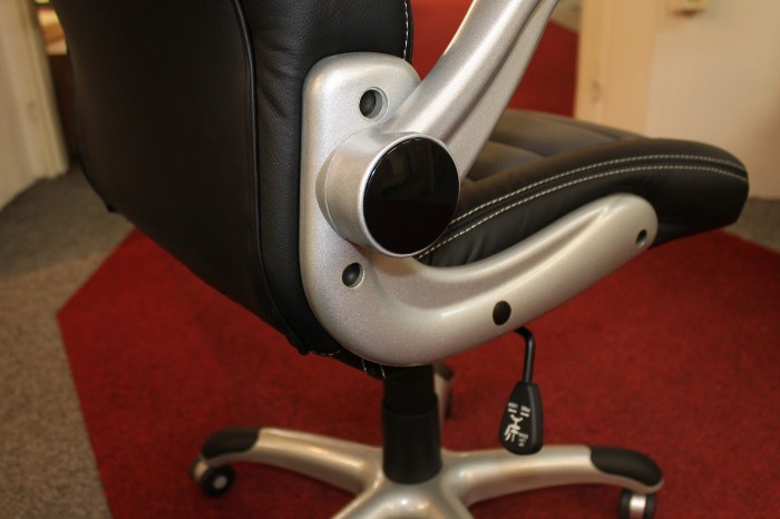 Kancelárska stolička Lotus (čierno-sivá)