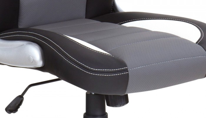 Kancelárska stolička Lotus (čierno-sivá)