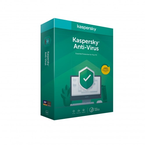 Kaspersky Anti-Virus 3x 1 year Renewal BOX