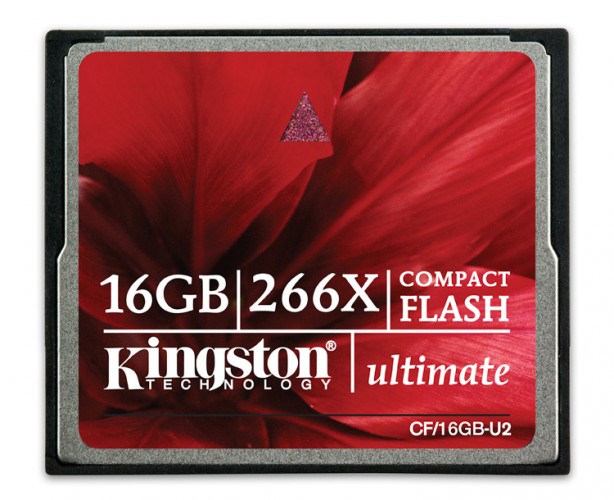 Kingston CompactFlash Ultimate 266x 16GB - CF/16GB-U2