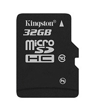 Kingston Micro SDHC 32GB Class 10 - SDC10/32GBSP