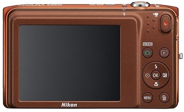 Nikon COOLPIX S3500 orange + pouzdro Nikon