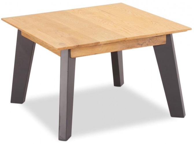 Konferenčný stolík Hakon - 70x45x70 cm (hnedá, sivá).